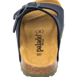 Palado Kids Korfu B, Pantoletten, Kinder, Dunkelblau/Khaki