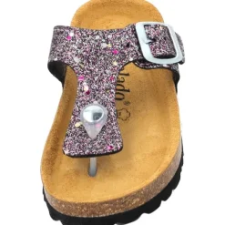 Palado Kids Kos G Glitzer, Zehentrenner, Kinder, Violett