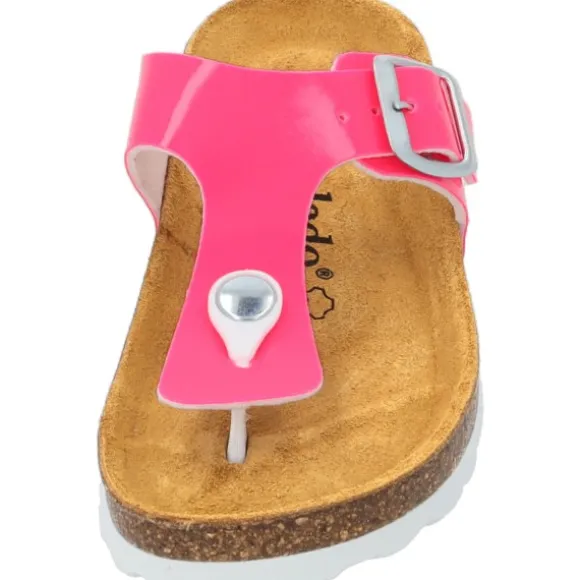 Palado Kids Kos G Lack, Zehentrenner, Kinder, Pink Neon