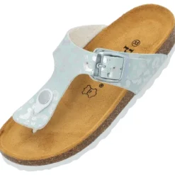 Palado Kids Kos G Leo, Zehentrenner, Kinder, Türkis/Weiß