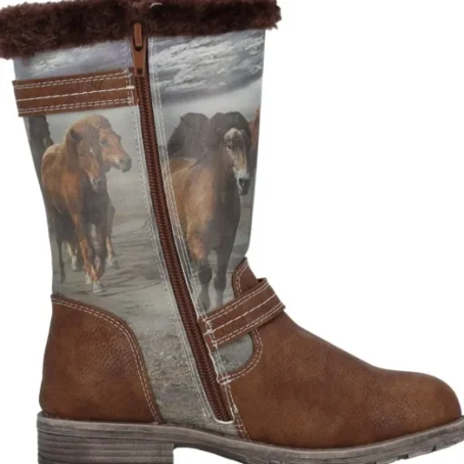 Palado Kids Qilana G, Stiefel (Kinder), Kinder, Braun