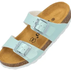 Palado Kids Samos G Basic, Pantoletten, Kinder, Türkis Metallic