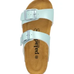 Palado Kids Samos G Basic, Pantoletten, Kinder, Türkis Metallic
