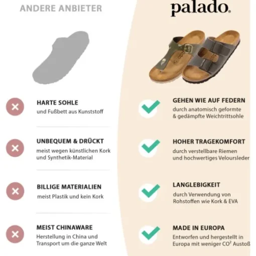 Palado Kiel Herren, Clogs, Herren, Schwarz