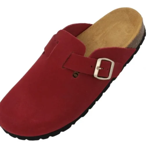 Palado Kiel Premium Leather, Clogs, Damen, Bordeaux