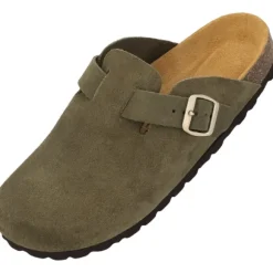 Palado Kiel Premium Leather, Clogs, Damen, Olive