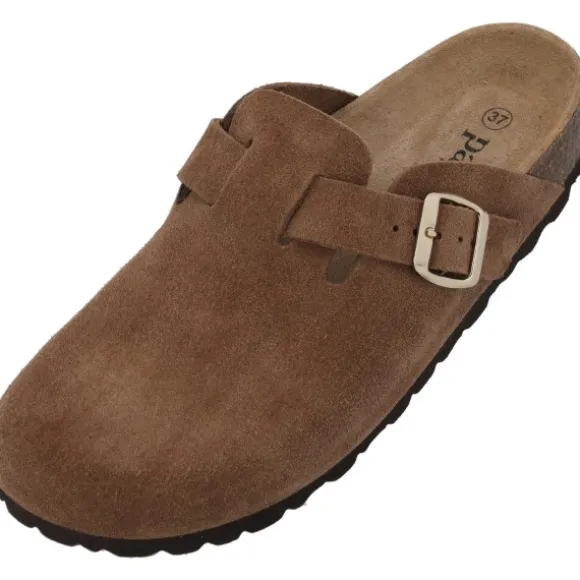 Palado Kiel Premium Leather, Clogs, Damen, Dunkelbraun