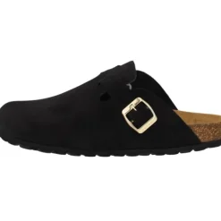 Palado Kiel Premium Leather, Clogs, Damen, Schwarz
