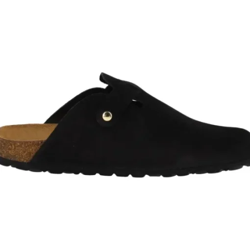 Palado Kiel Premium Leather, Clogs, Damen, Schwarz