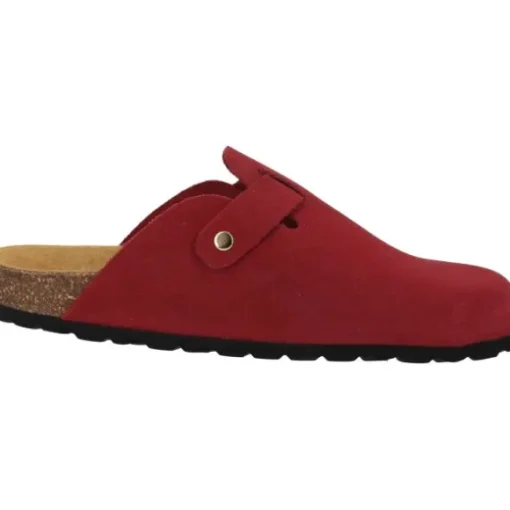 Palado Kiel Premium Leather, Clogs, Damen, Bordeaux