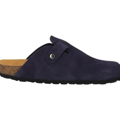 Palado Kiel Premium Leather, Clogs, Damen, Dunkelblau