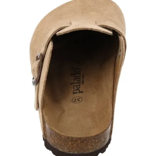 Palado Kiel Premium Leather, Clogs, Damen, Beige
