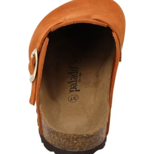 Palado Kiel Premium Leather, Clogs, Damen, Rostbraun