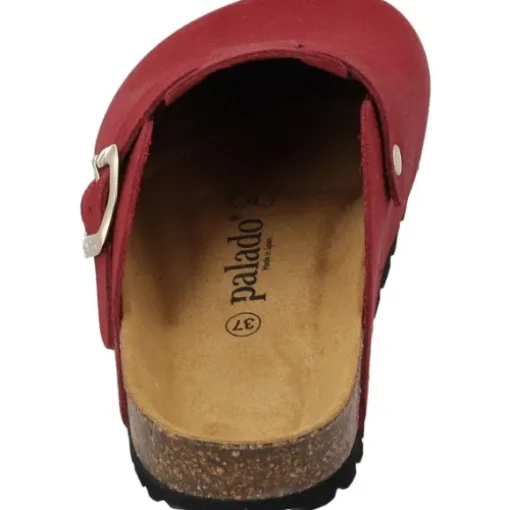 Palado Kiel Premium Leather, Clogs, Damen, Bordeaux
