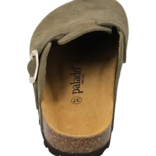 Palado Kiel Premium Leather, Clogs, Damen, Olive