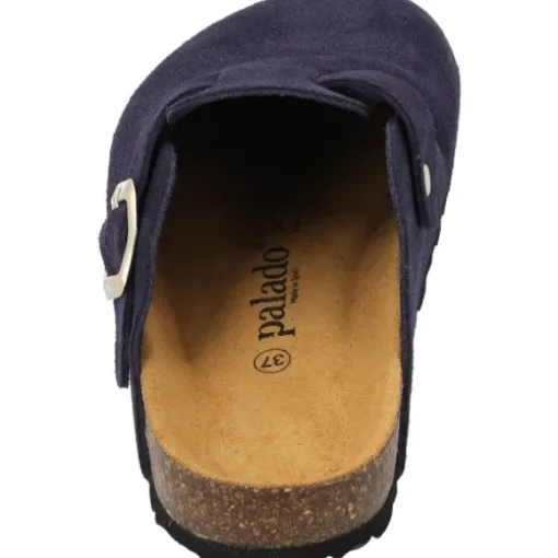 Palado Kiel Premium Leather, Clogs, Damen, Dunkelblau