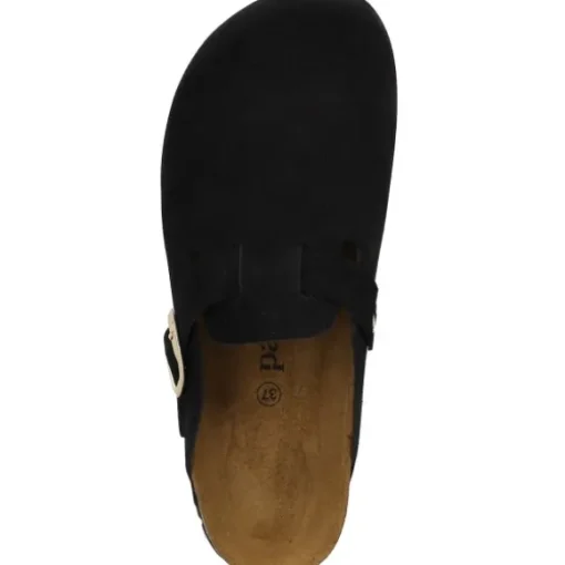 Palado Kiel Premium Leather, Clogs, Damen, Schwarz