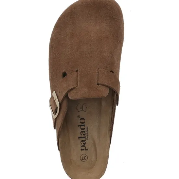 Palado Kiel Premium Leather, Clogs, Damen, Dunkelbraun