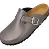 Palado Kiel Textura, Clogs, Damen, Grau Metallic