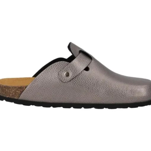 Palado Kiel Textura, Clogs, Damen, Grau Metallic
