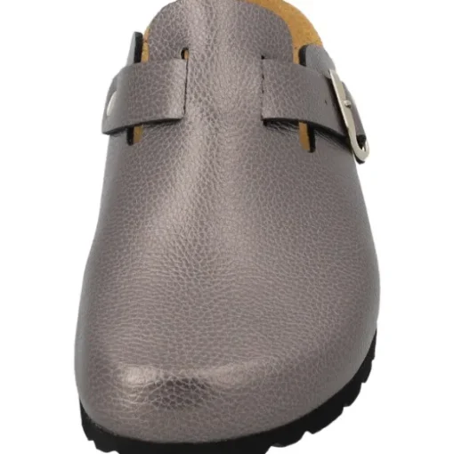 Palado Kiel Textura, Clogs, Damen, Grau Metallic