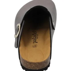 Palado Kiel Textura, Clogs, Damen, Grau Metallic