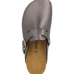Palado Kiel Textura, Clogs, Damen, Grau Metallic