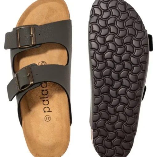 Palado Korfu Herren, Pantoletten, Herren, Olive Pebble