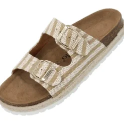 Palado Korfu Marina, Pantoletten, Damen, Beige
