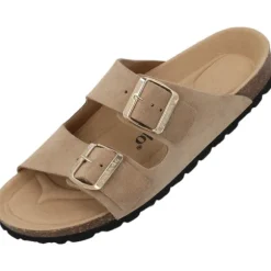 Palado Korfu Mono, Pantoletten, Damen, Beige