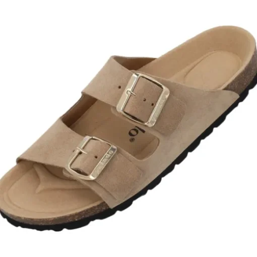Palado Korfu Mono, Pantoletten, Damen, Beige