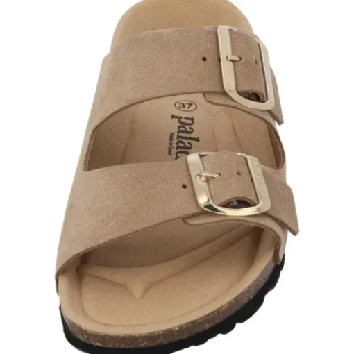 Palado Korfu Mono, Pantoletten, Damen, Beige