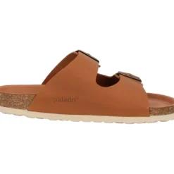 Palado Korfu Oiled Premium Leather, Pantoletten, Damen, Braun