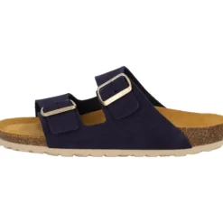 Palado Korfu Suede Premium Leather, Pantoletten, Damen, Dunkelblau