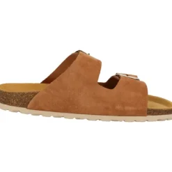Palado Korfu Suede Premium Leather, Pantoletten, Damen, Braun
