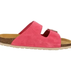Palado Korfu Suede Premium Leather, Pantoletten, Damen, Pink
