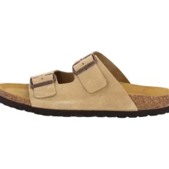 Palado Korfu Velours Premium Leather, Pantoletten, Damen, Cappuccino