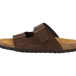 Palado Korfu Velours Premium Leather, Pantoletten, Damen, Kastanienbraun