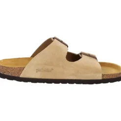 Palado Korfu Velours Premium Leather, Pantoletten, Damen, Cappuccino