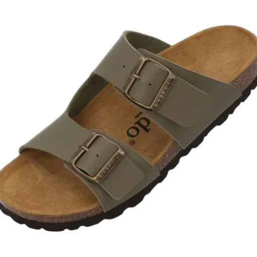 Palado Kormos, Pantoletten, Damen, Khaki