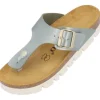 Palado Kos BEGS by Sila Sahin, Zehentrenner, Damen, Olive Metallic