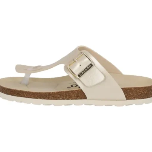 Palado Kos BEGS by Sila Sahin, Zehentrenner, Damen, Gold Metallic