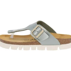 Palado Kos BEGS by Sila Sahin, Zehentrenner, Damen, Olive Metallic