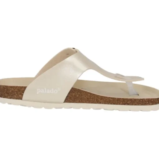 Palado Kos BEGS by Sila Sahin, Zehentrenner, Damen, Gold Metallic