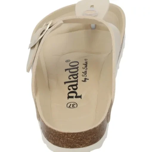 Palado Kos BEGS by Sila Sahin, Zehentrenner, Damen, Gold Metallic