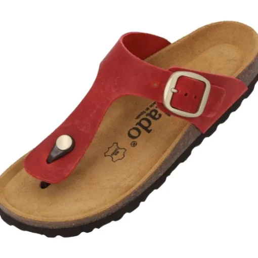 Palado Kos Denka, Pantoletten, Damen, Rot