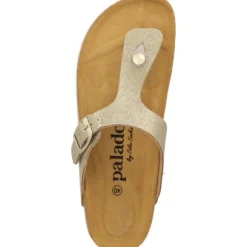 Palado Kos Magnolia by Sila Sahin, Pantoletten, Damen, Gelbgold
