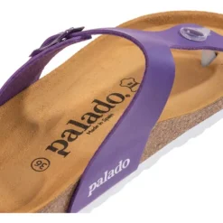 Palado Kos Matt, Zehentrenner, Damen, Lila