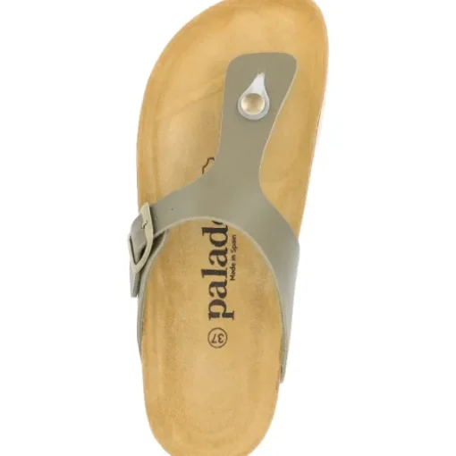 Palado Kos Matt, Zehentrenner, Damen, Khaki