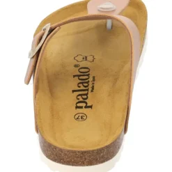 Palado Kos Metallic, Zehentrenner, Damen, Kupfer
